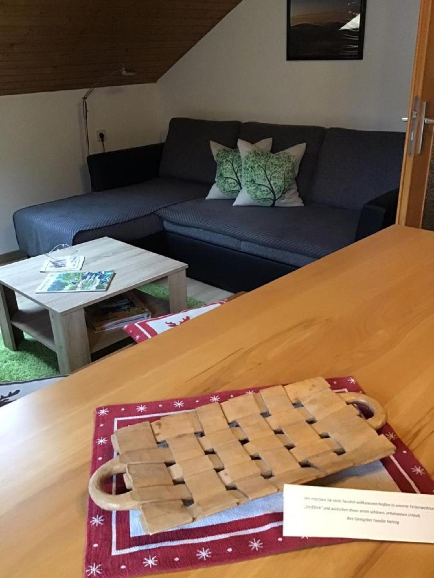 Ferienwohnung Dorfblick 林德伯格 外观 照片