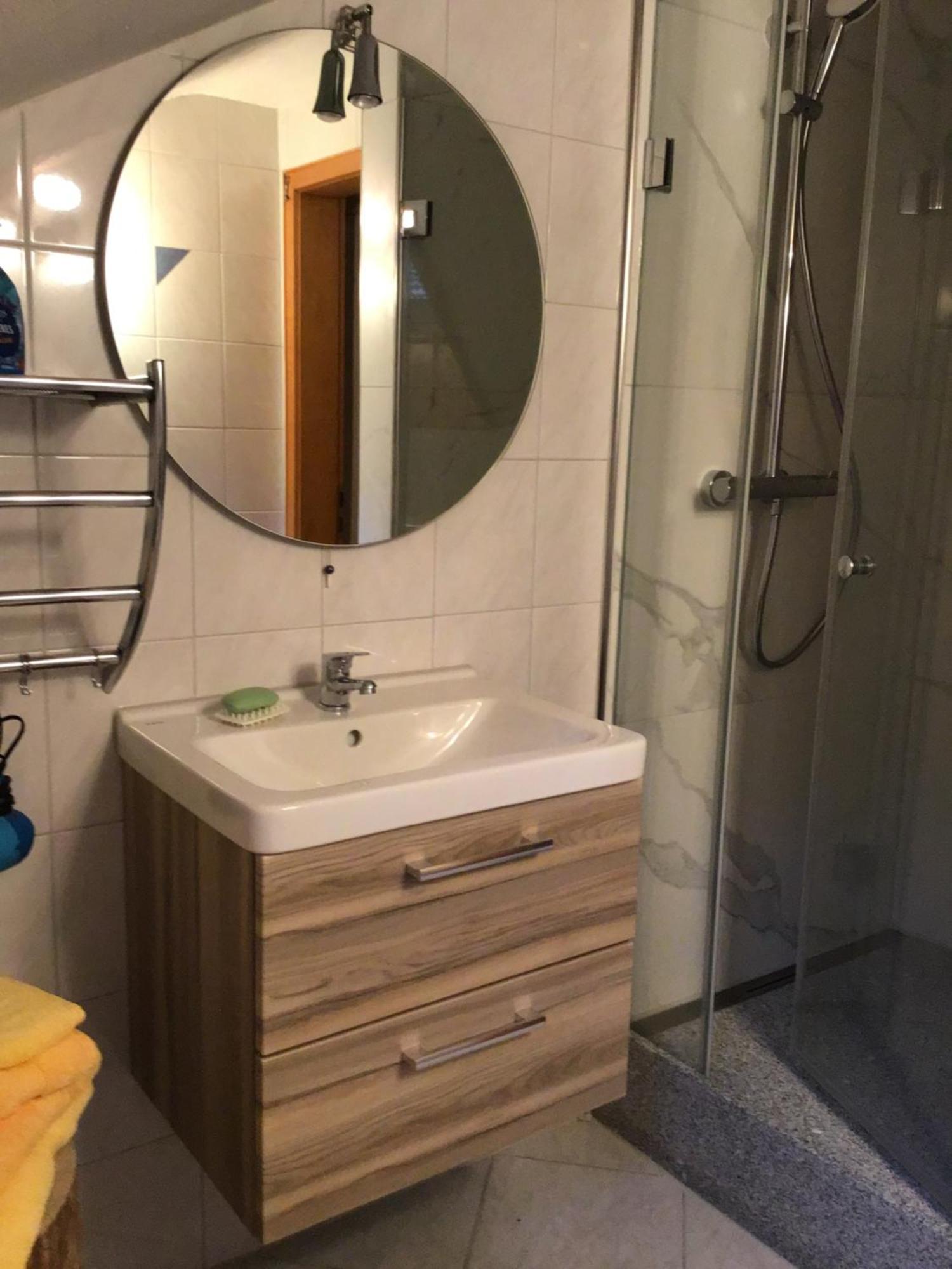 Ferienwohnung Dorfblick 林德伯格 外观 照片