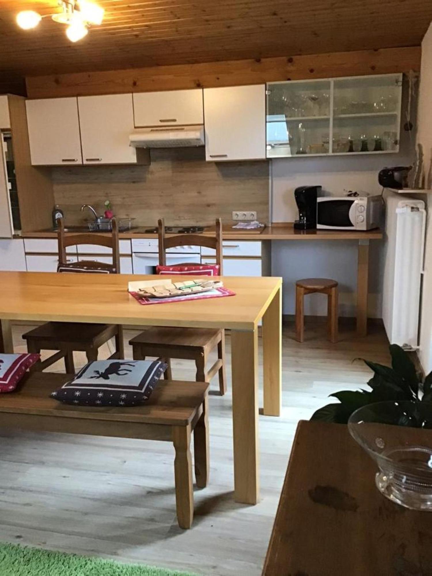 Ferienwohnung Dorfblick 林德伯格 外观 照片