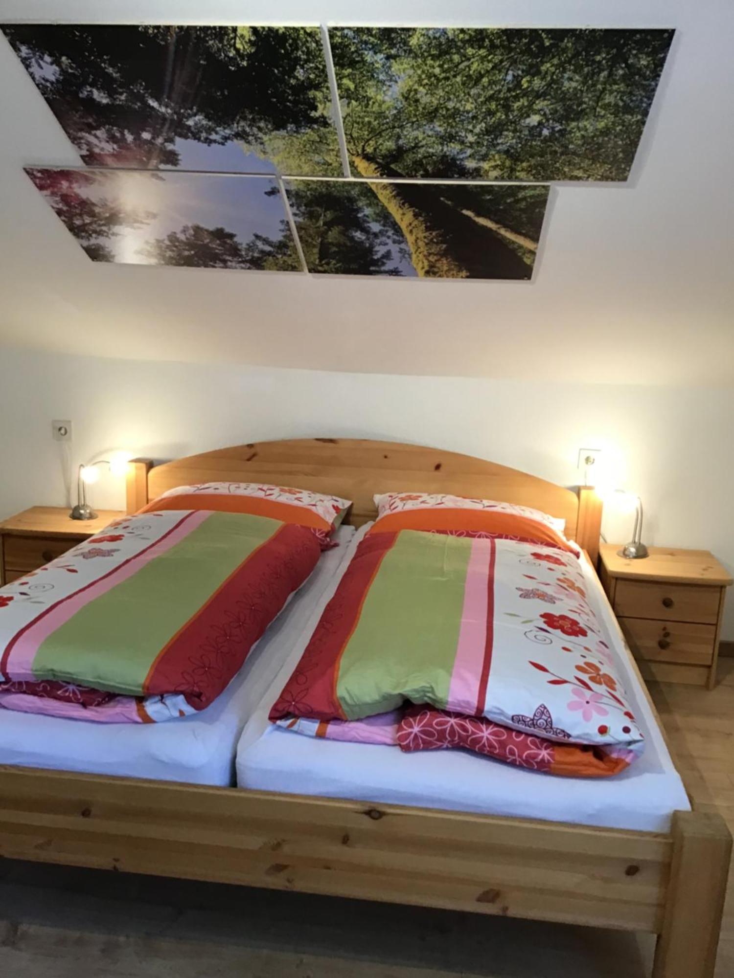 Ferienwohnung Dorfblick 林德伯格 外观 照片